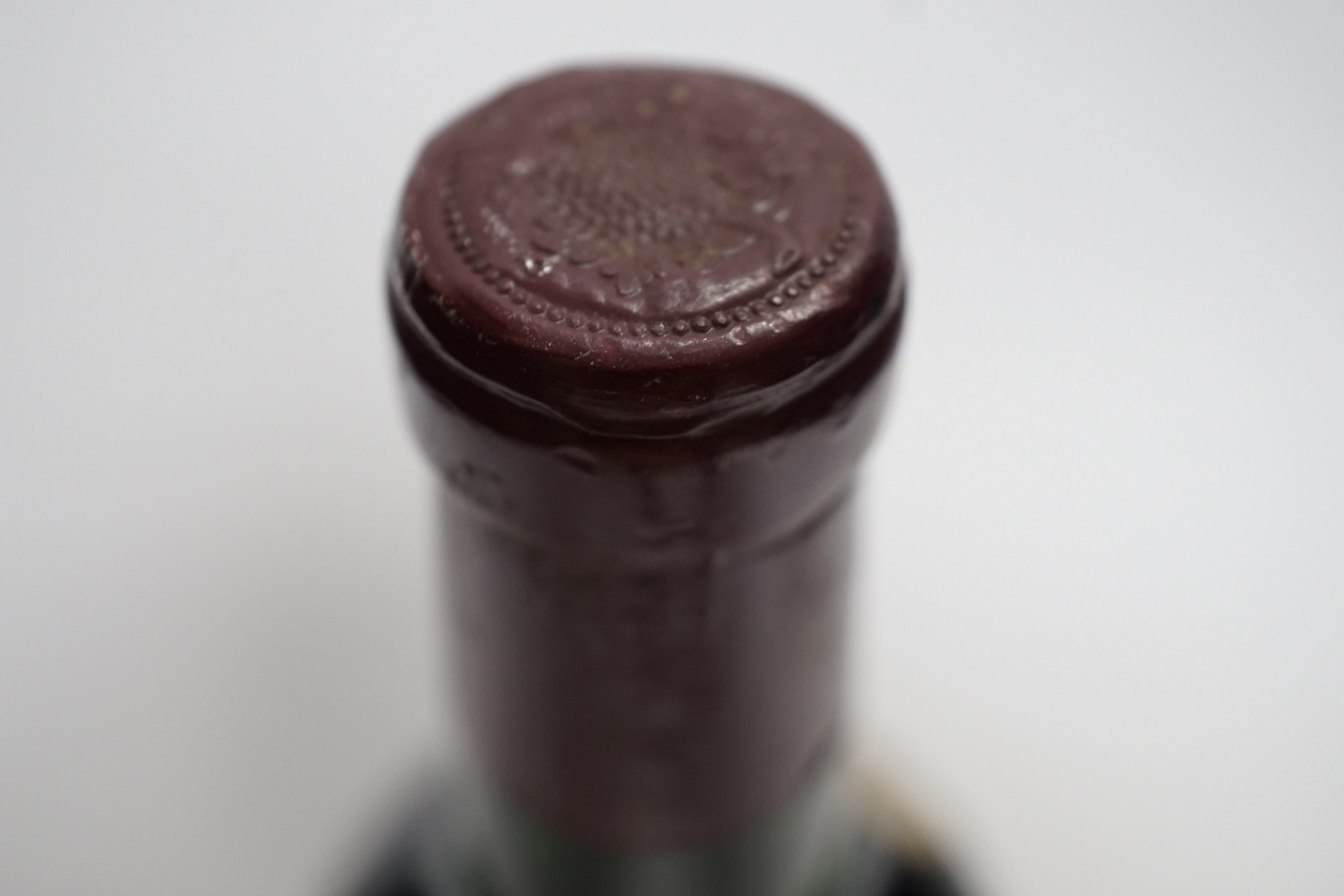 One bottle of Chateau Batailley, 1962